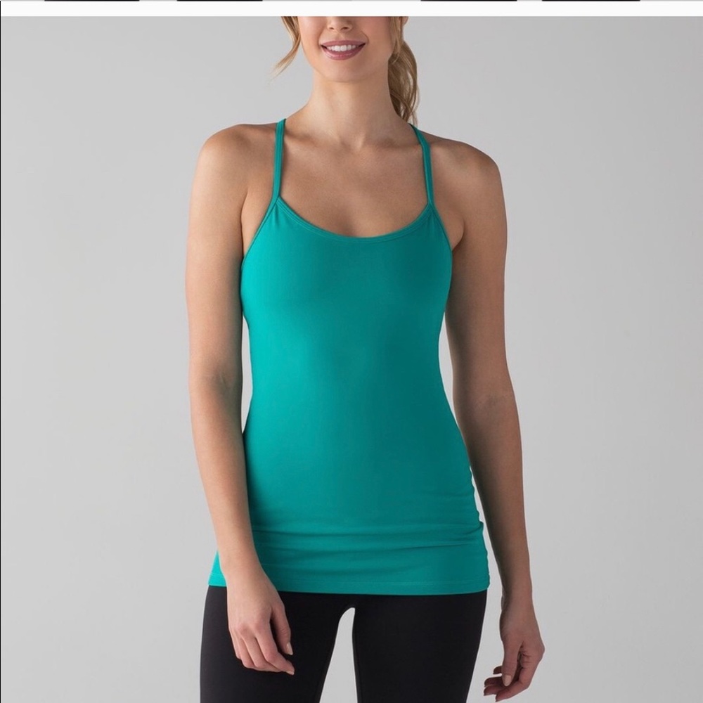 Original power y tank in teal